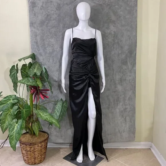 Lucy in the Sky | Dresses | Lucy In The Sky Formal Prom Gala Maxi Dress M Black Corset Back Slit Knotted | Poshmark Lucy in the Sky | Dresses | Lucy In The Sky Formal Prom Gala Maxi Dress M Black Corset Back Slit Knotted | Poshmark